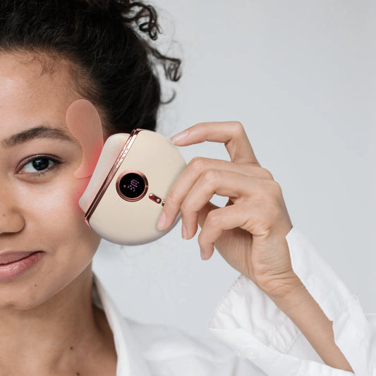 Gua Sha Red Light Therapy Face Sculpting Massager