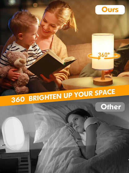 Light Therapy Lamp | 10000 Lux Daylight Lamp with 3 Color Temperatures