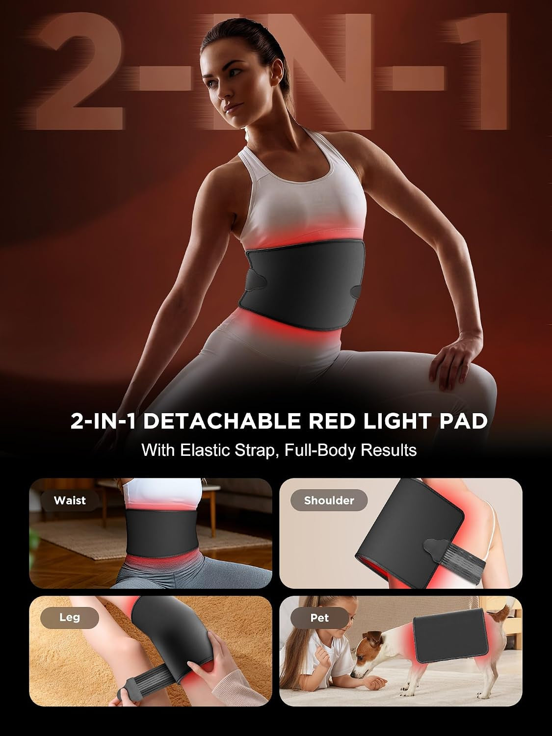 Infrared Red Light Therapy Lamp